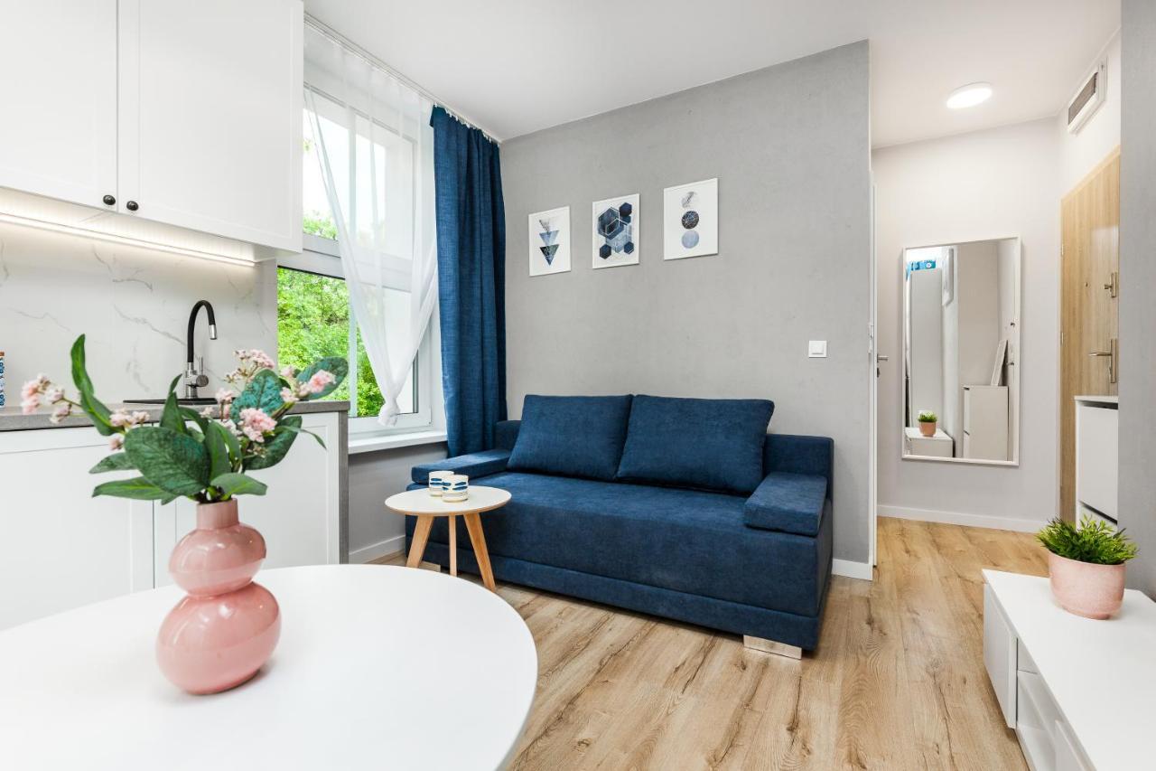 Hallera Studio Apartment Gdansk Bagian luar foto