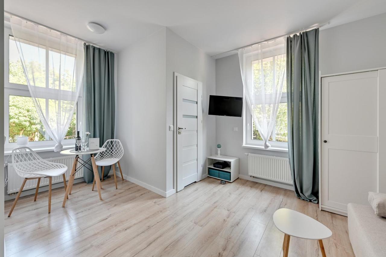 Hallera Studio Apartment Gdansk Bagian luar foto